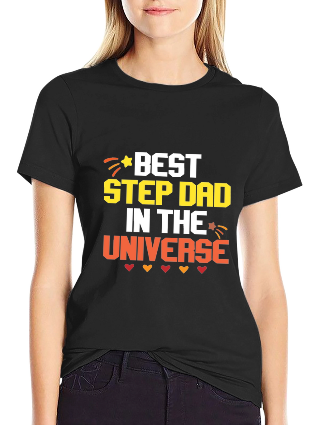 Best Step Dad in the Universe Graphic Tee