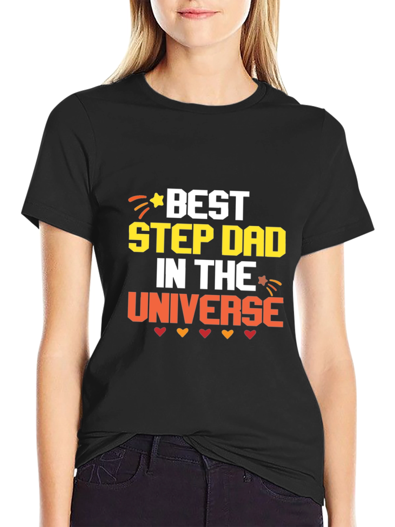 Best Step Dad in the Universe Graphic Tee