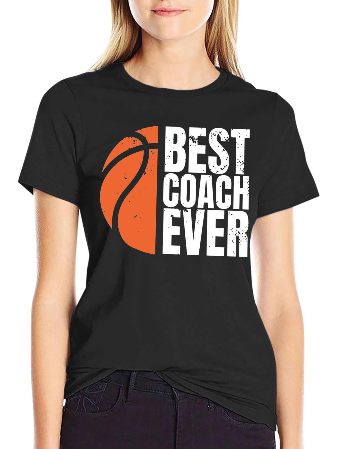 Best Coach Ever Basketball Graphic Tee