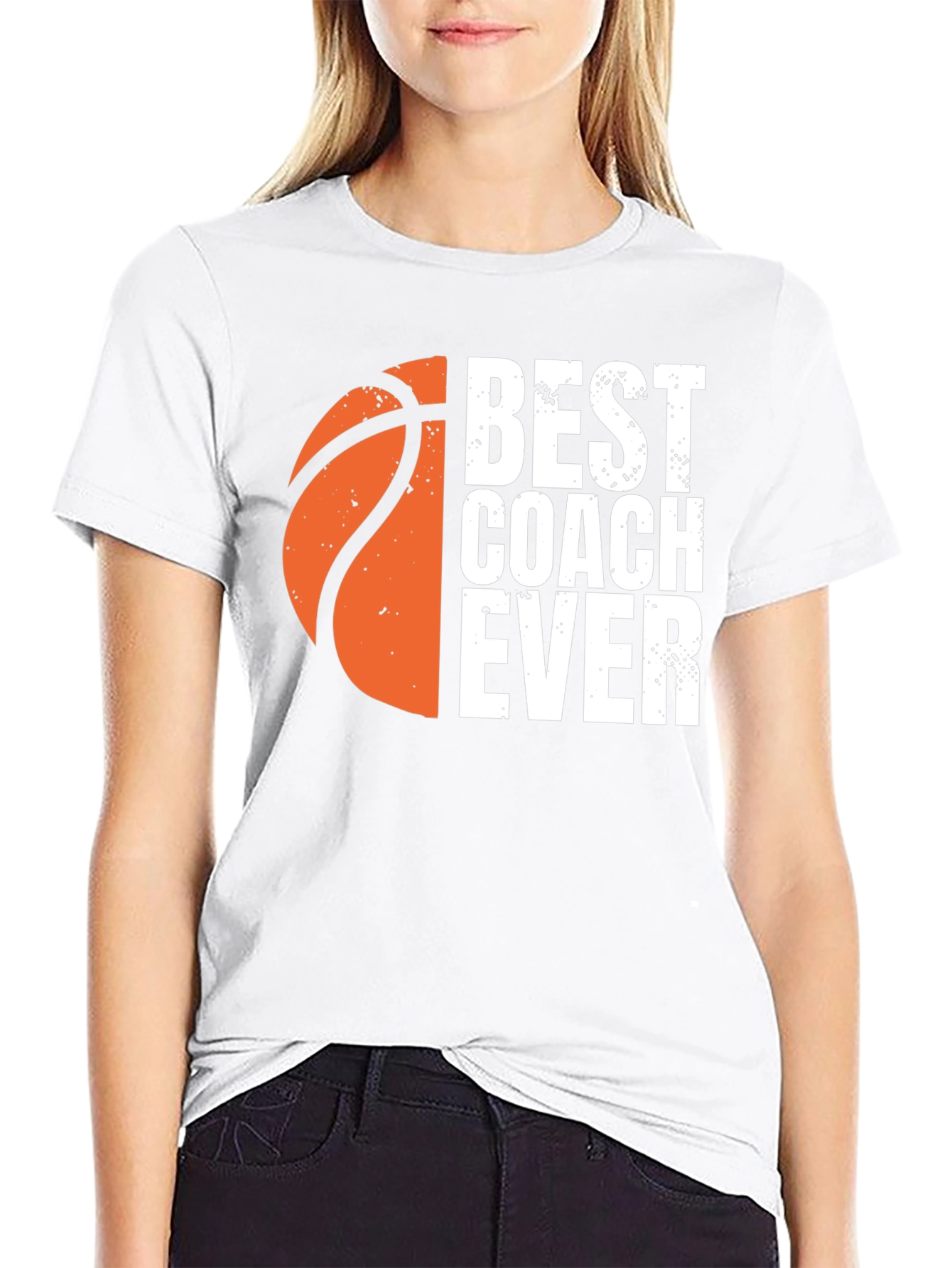 Best Coach Ever Basketball Graphic Tee