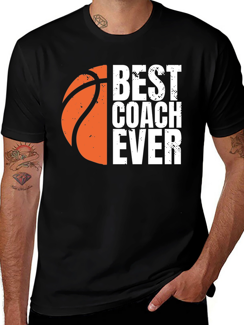 Best Coach Ever Basketball Graphic Tee