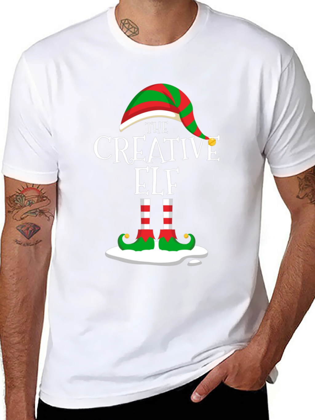 Creative Elf Graphic Tee