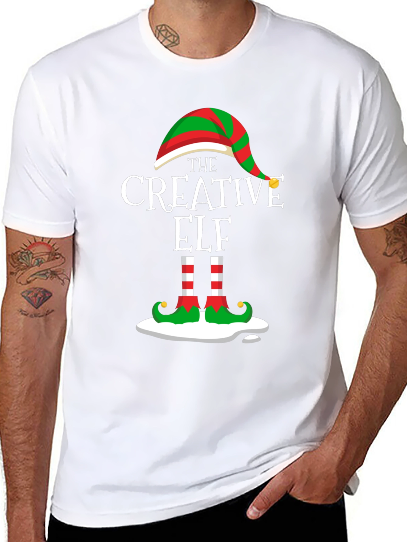 Creative Elf Graphic Tee