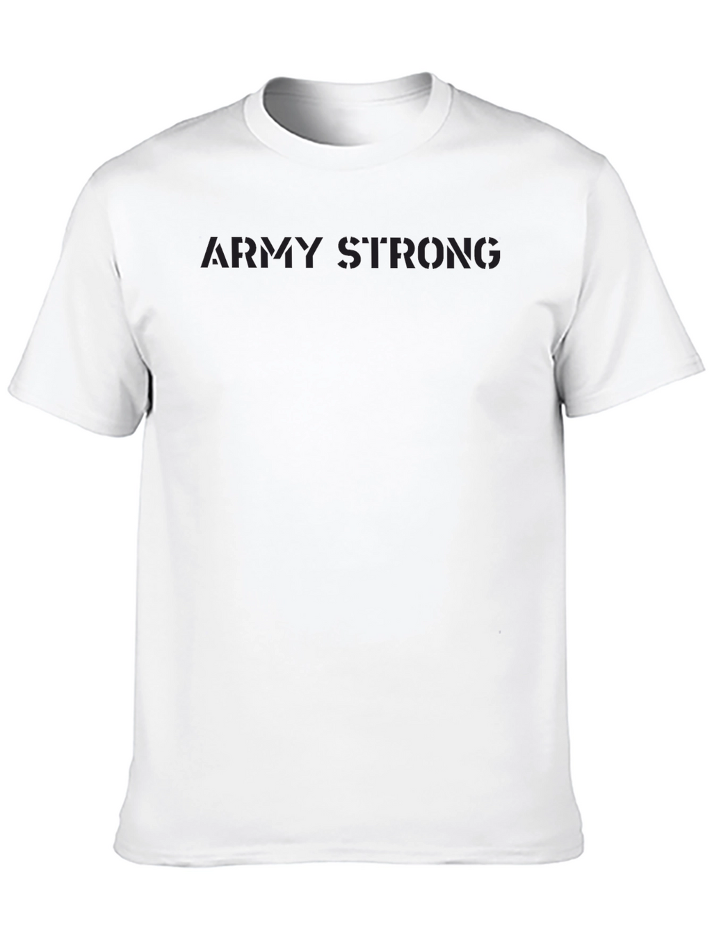 Army Strong Black T-Shirt