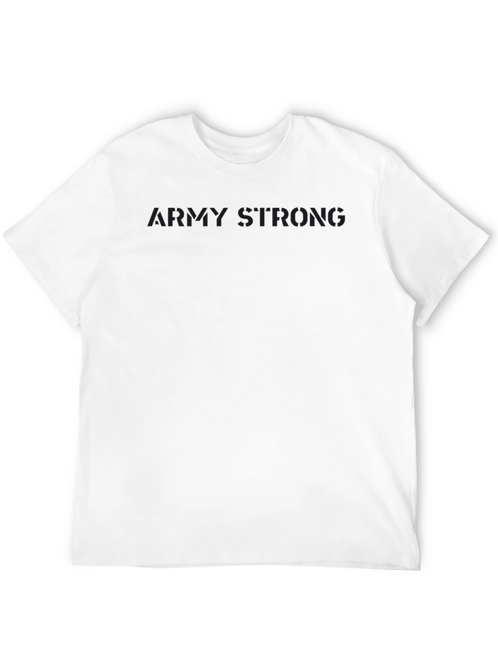 Army Strong Black T-Shirt