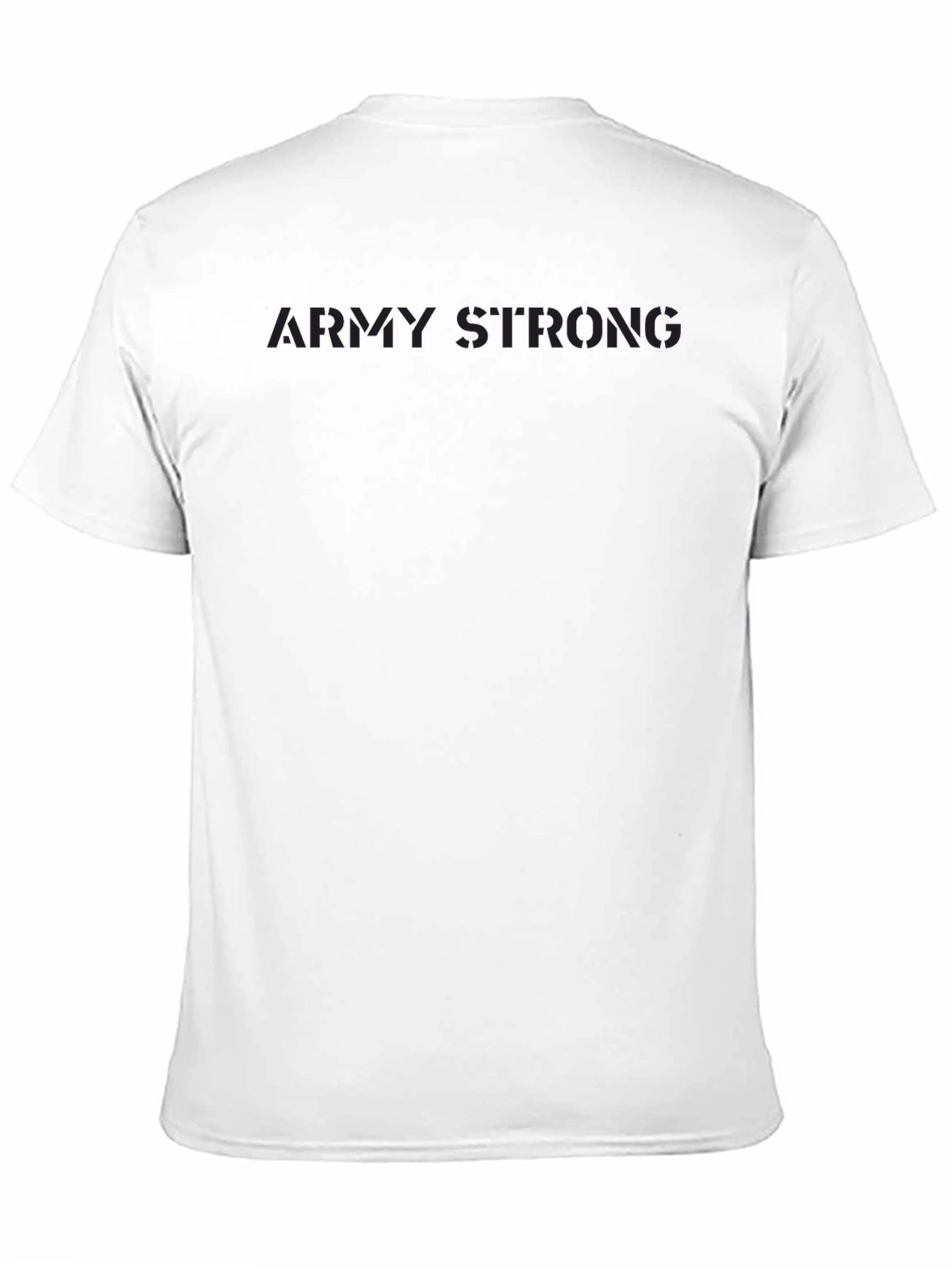 Army Strong Black T-Shirt