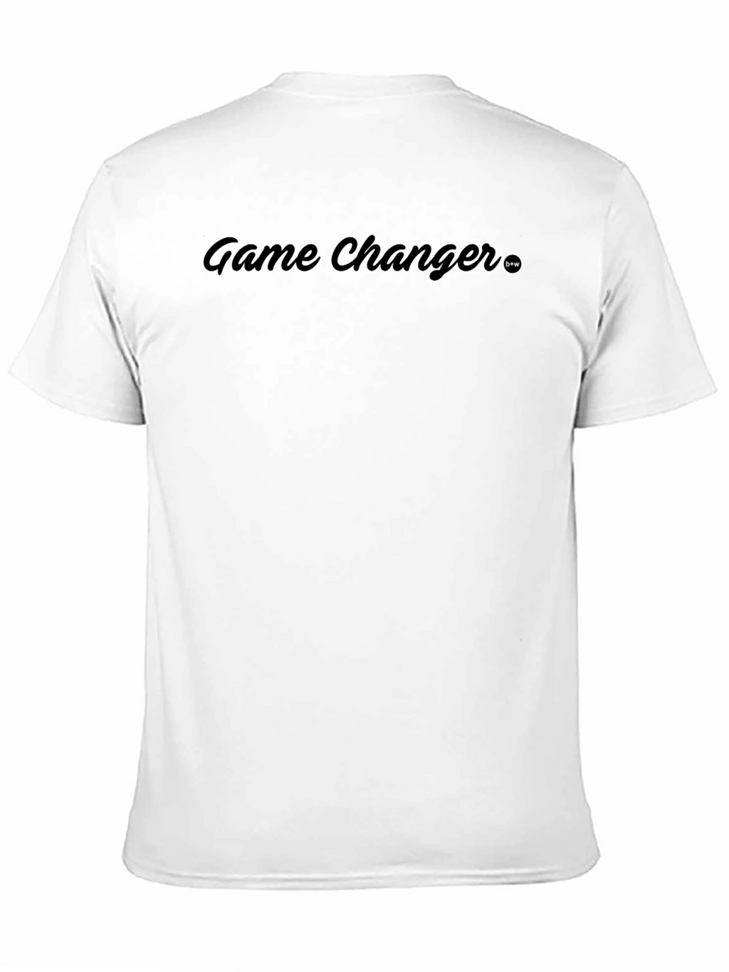 Game Changer Black Crew Neck T-Shirt