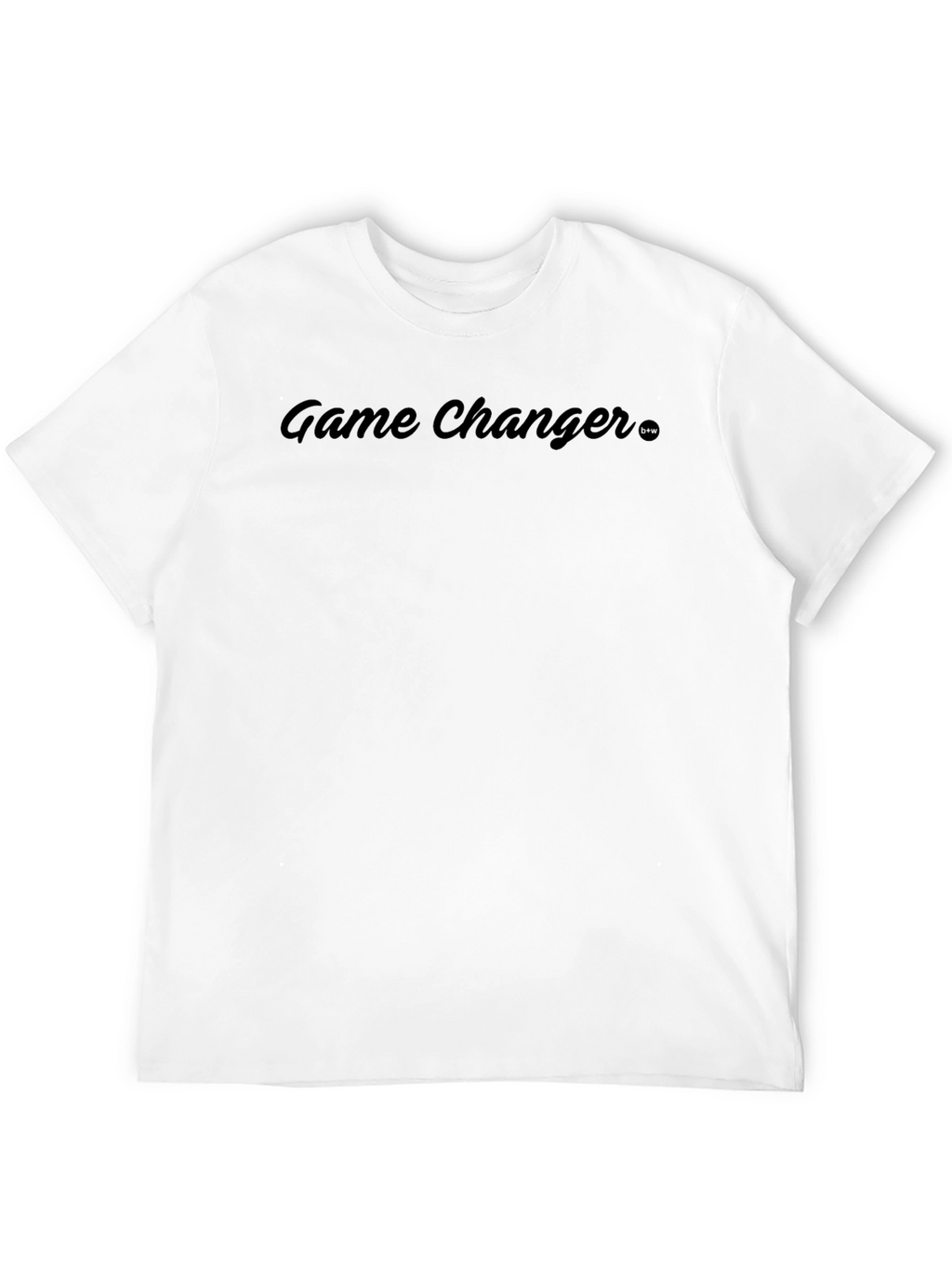 Game Changer Black Crew Neck T-Shirt