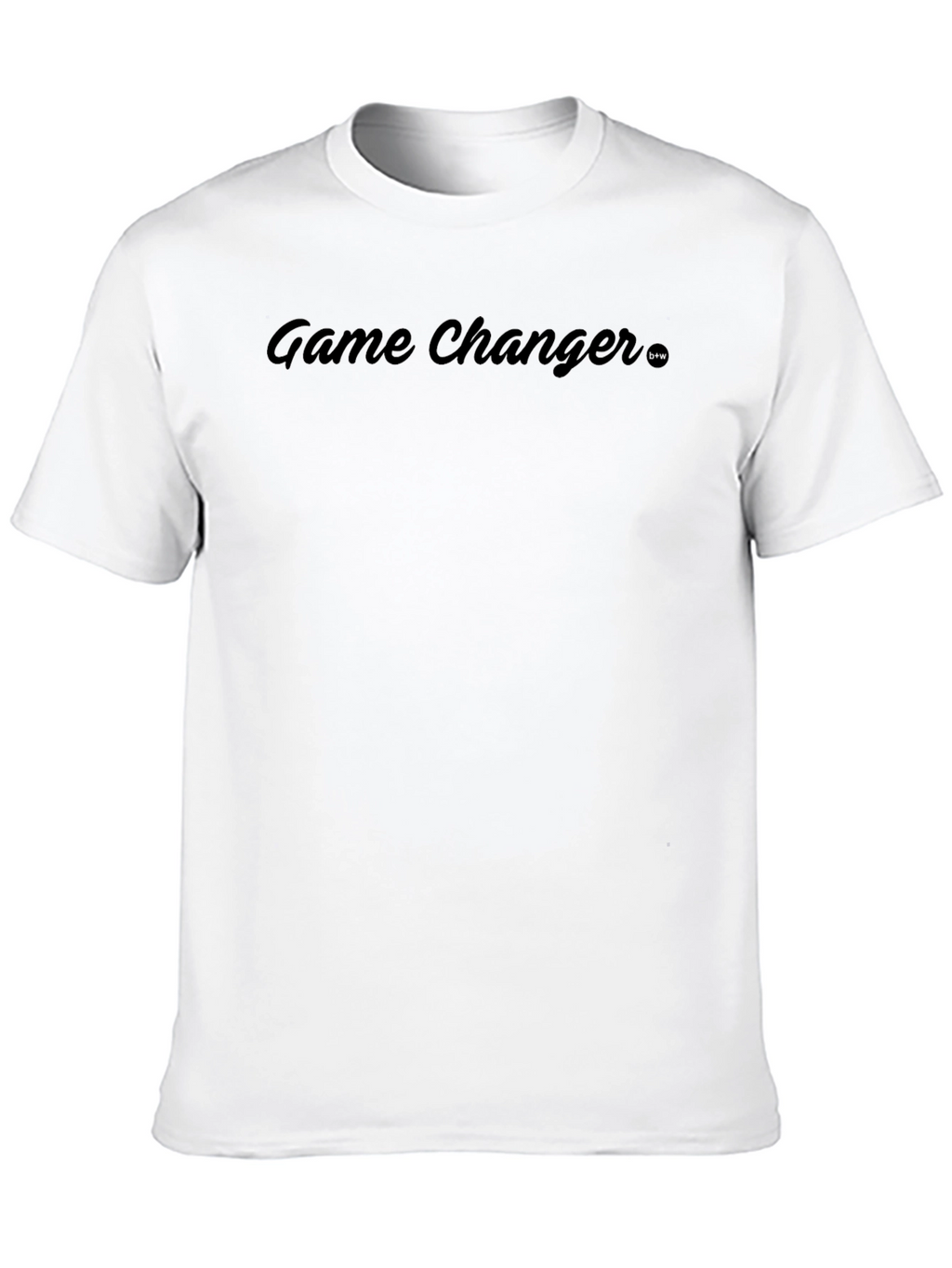 Game Changer Black Crew Neck T-Shirt