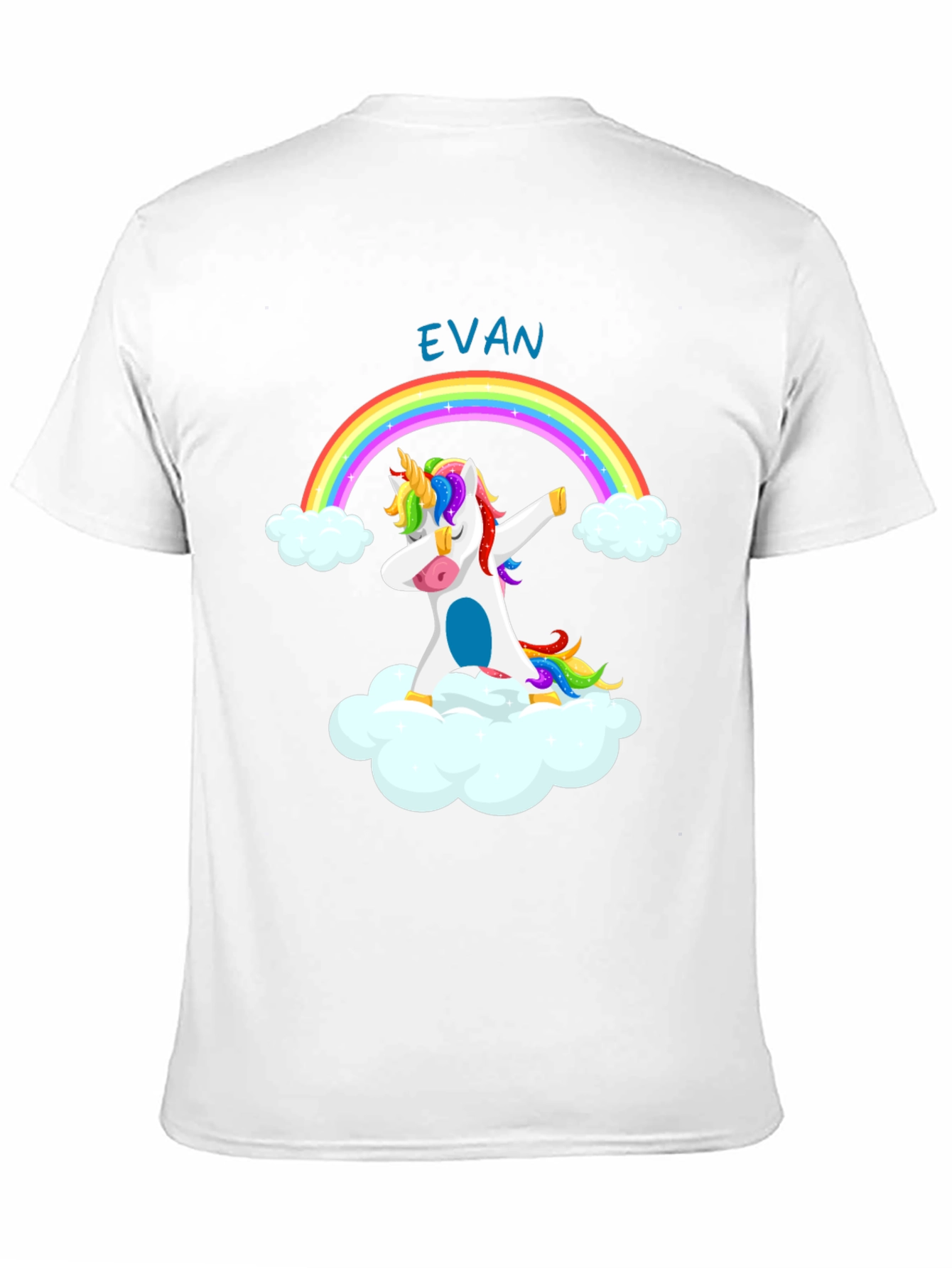 Rainbow Unicorn Dab T-Shirt - Personalized!