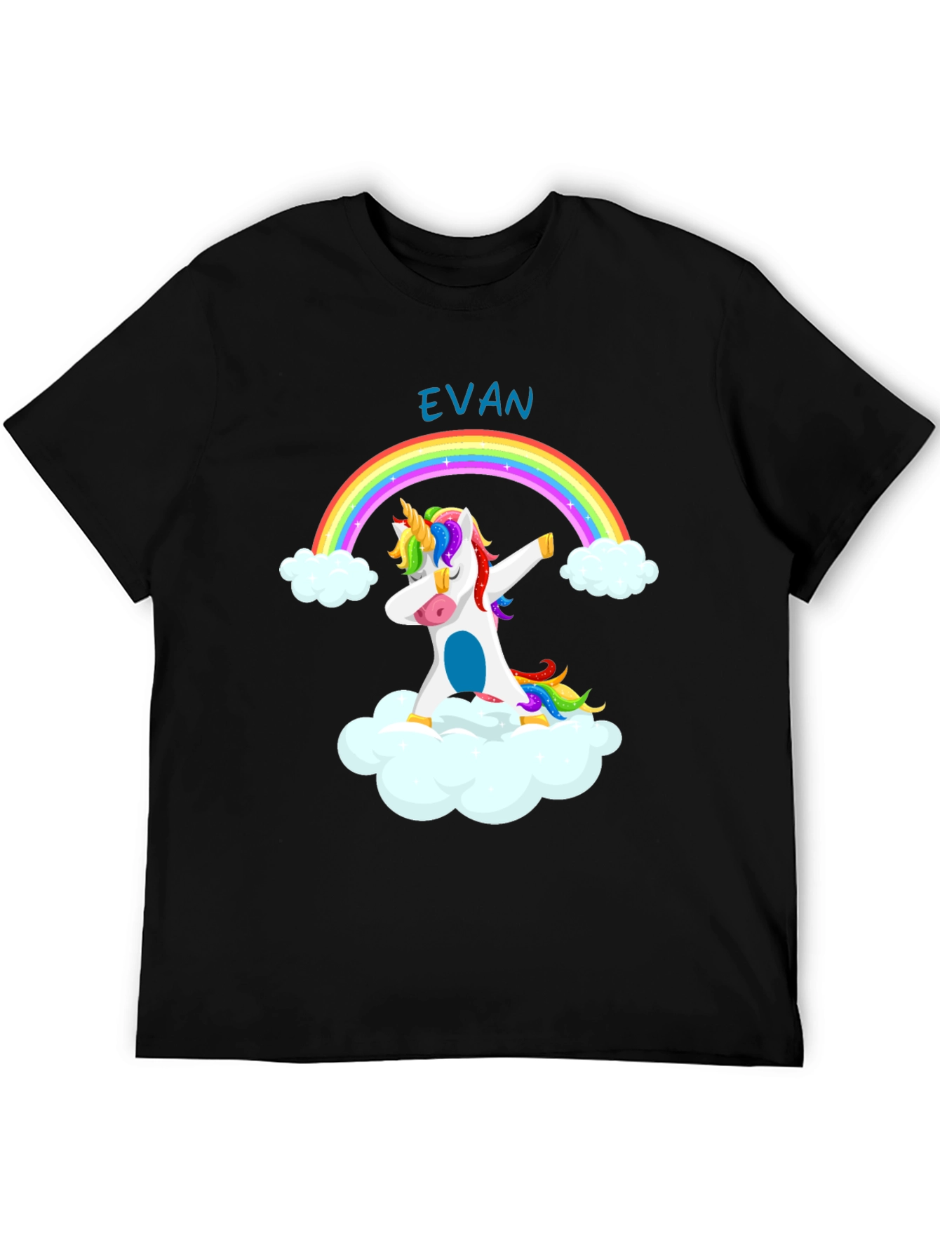 Rainbow Unicorn Dab T-Shirt - Personalized!