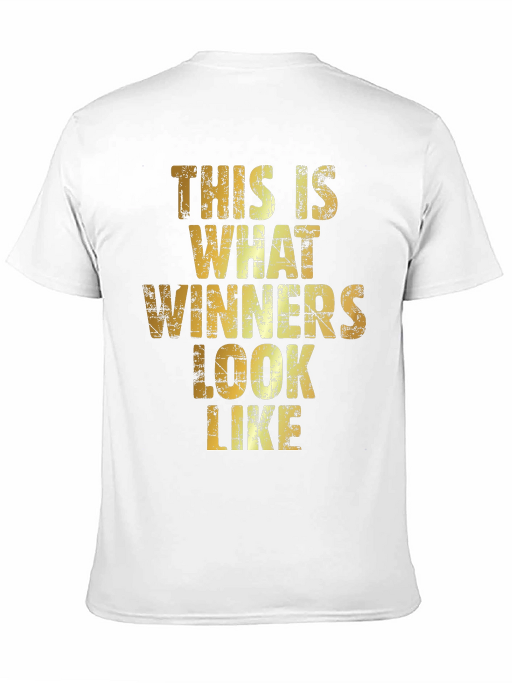 Winners Look Like Mens Black Graphic T-Shirt