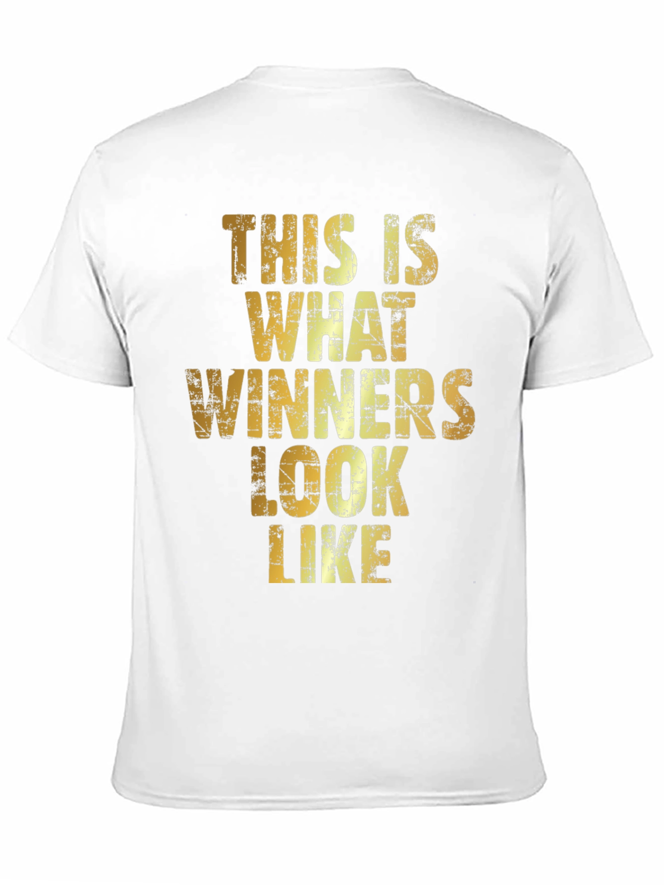 Winners Look Like Mens Black Graphic T-Shirt