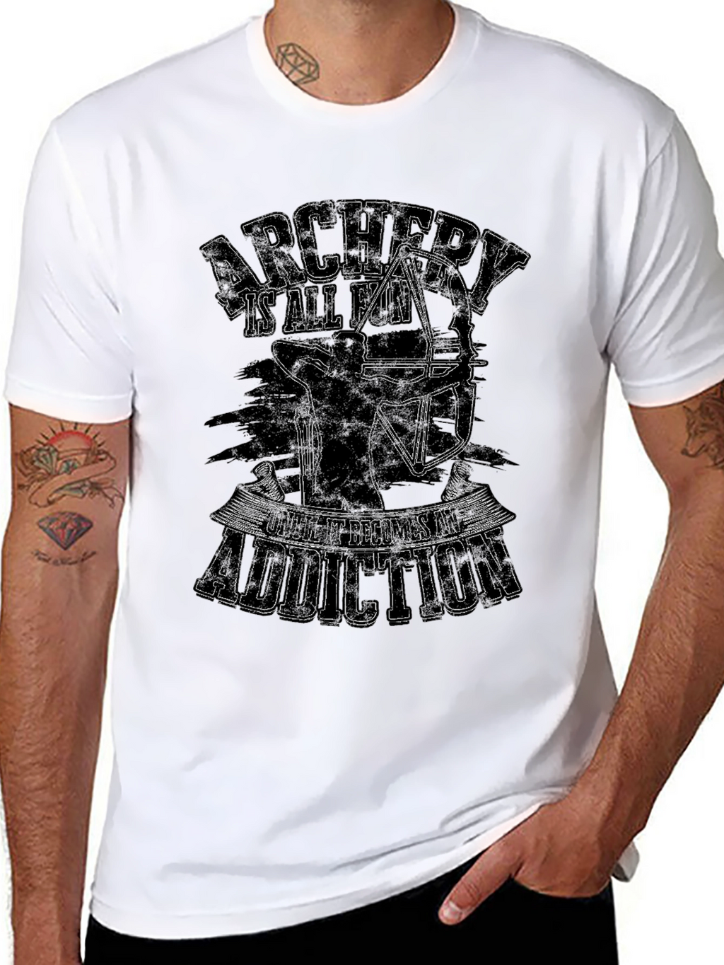 Archery Addiction T-Shirt | Bow Hunting Tee