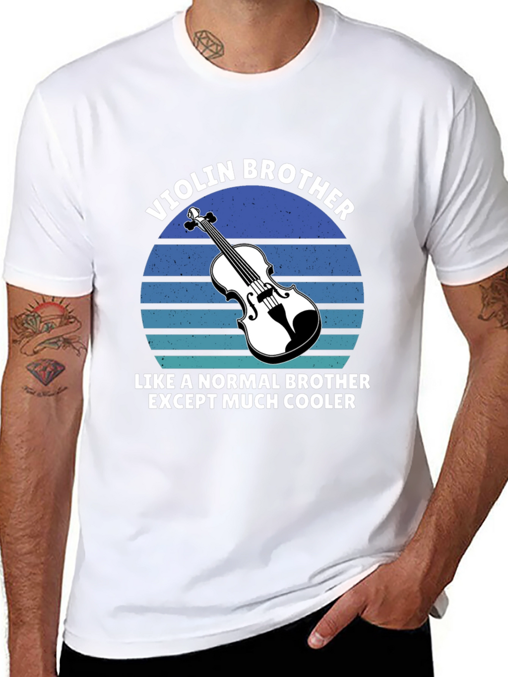 Violin Brother T-Shirt - Musician Gift