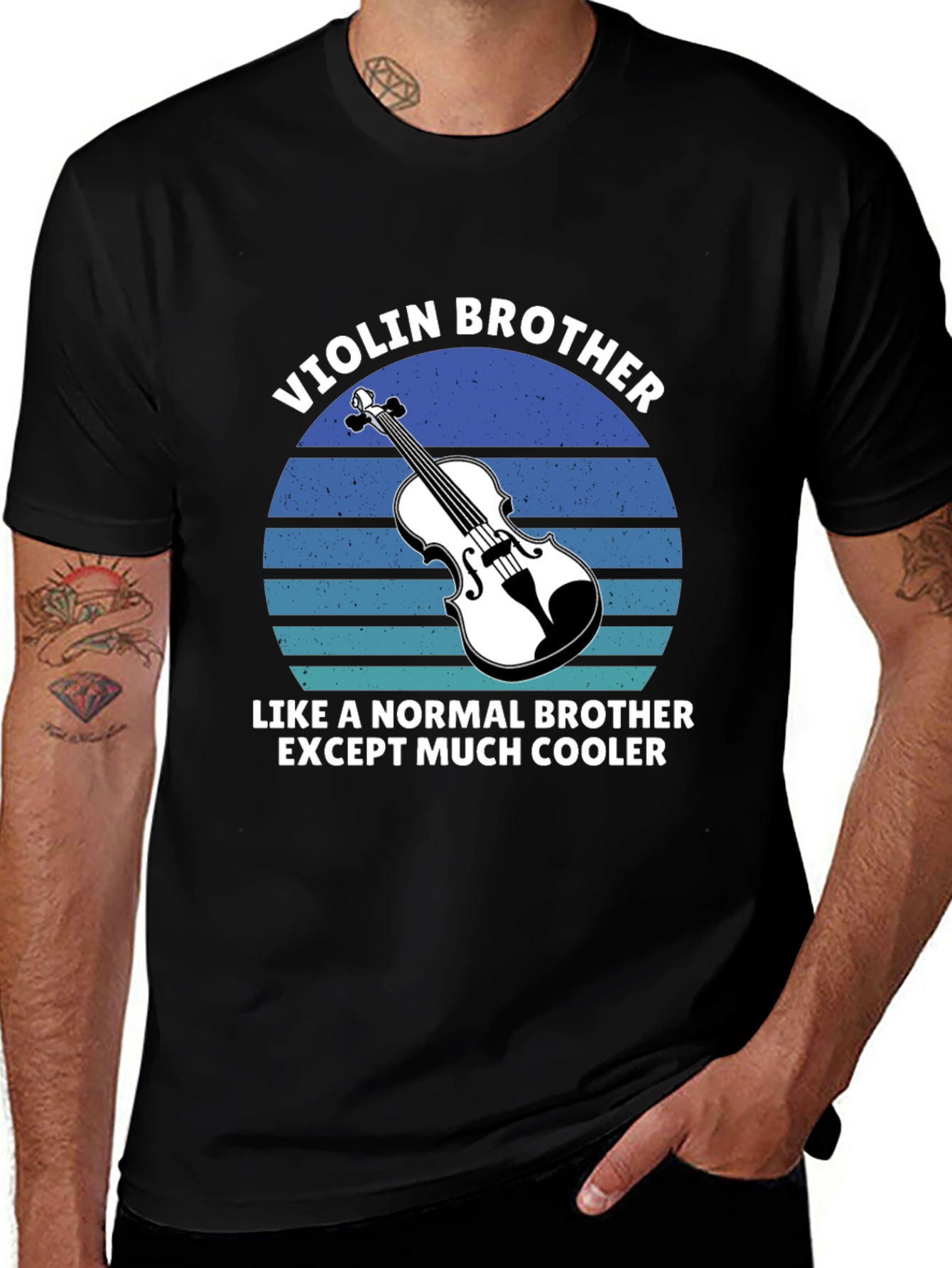 Violin Brother T-Shirt - Musician Gift