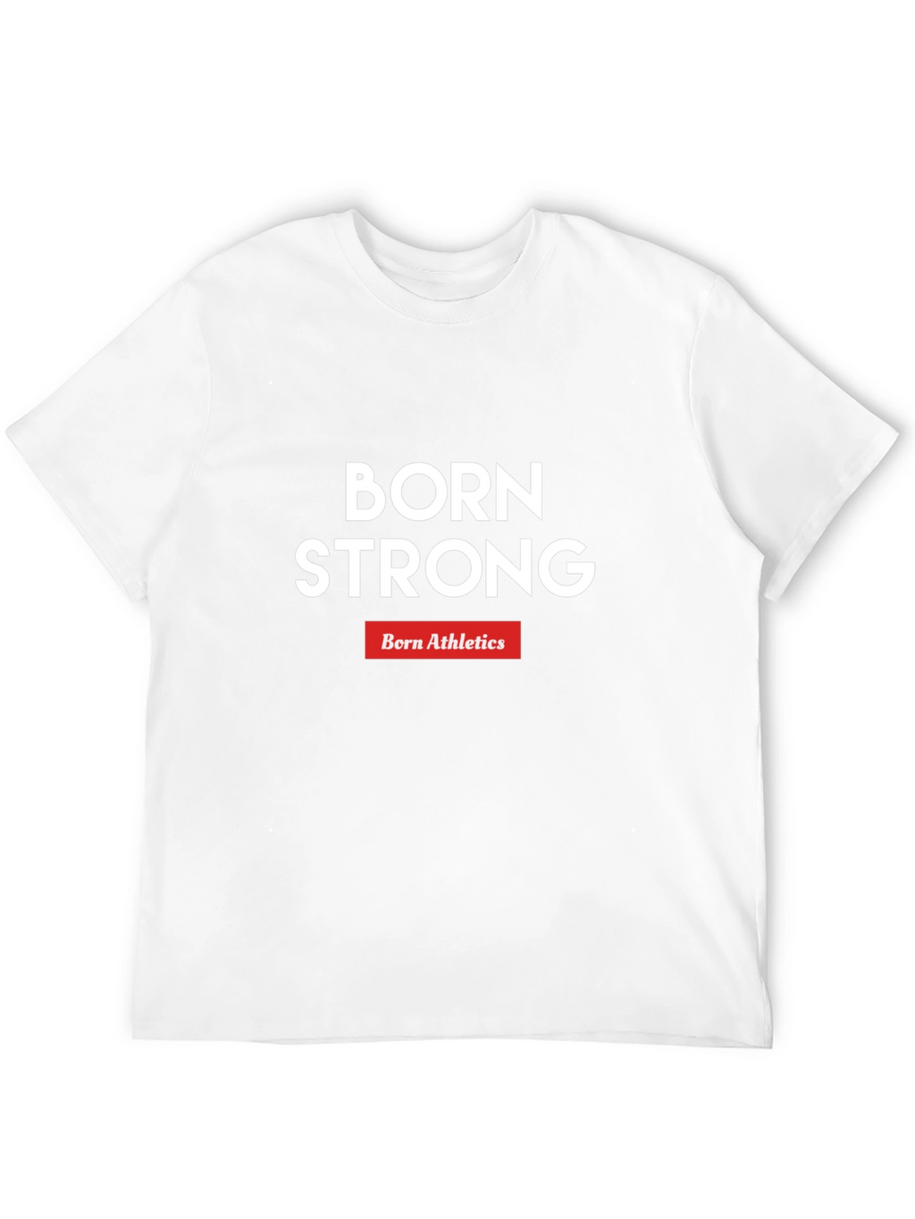 Born Strong Athletics Graphic Tee - Black