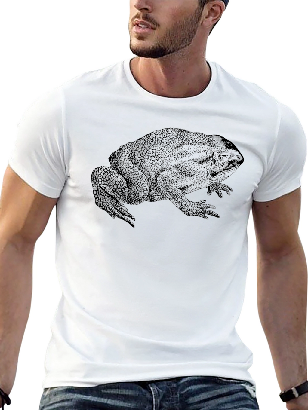 Graphic Frog Tee - Cool Casual Style