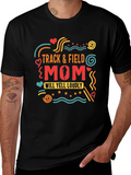 Track & Field Mom Graphic Tee