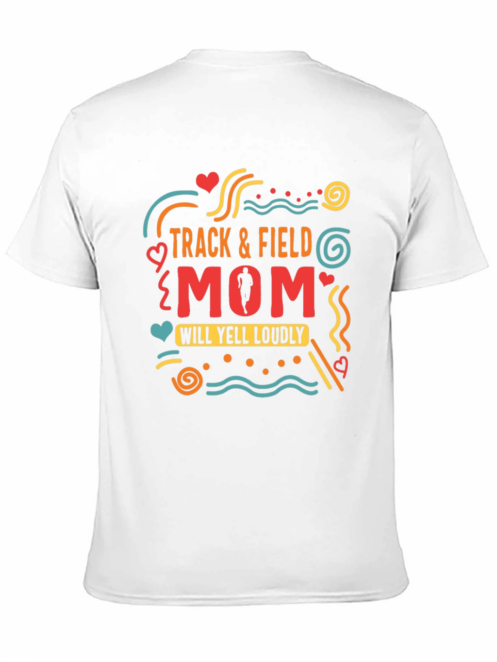 Track & Field Mom Graphic Tee