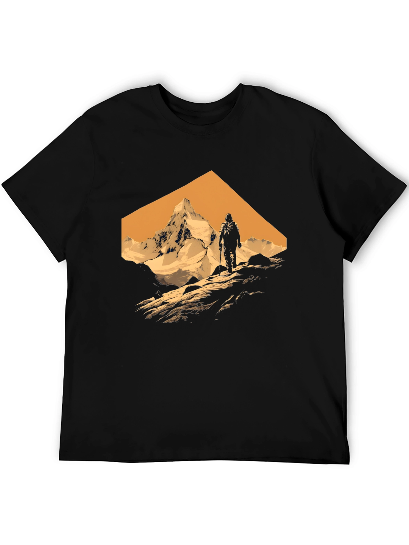 Mountain Hiker Graphic Tee - Adventure Awaits!