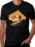 Mountain Hiker Graphic Tee - Adventure Awaits!