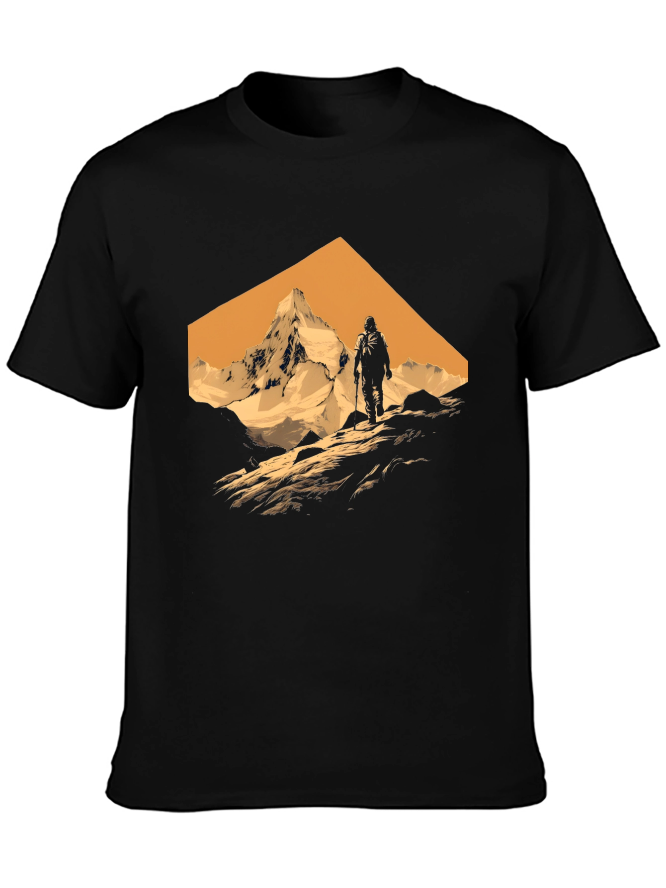 Mountain Hiker Graphic Tee - Adventure Awaits!