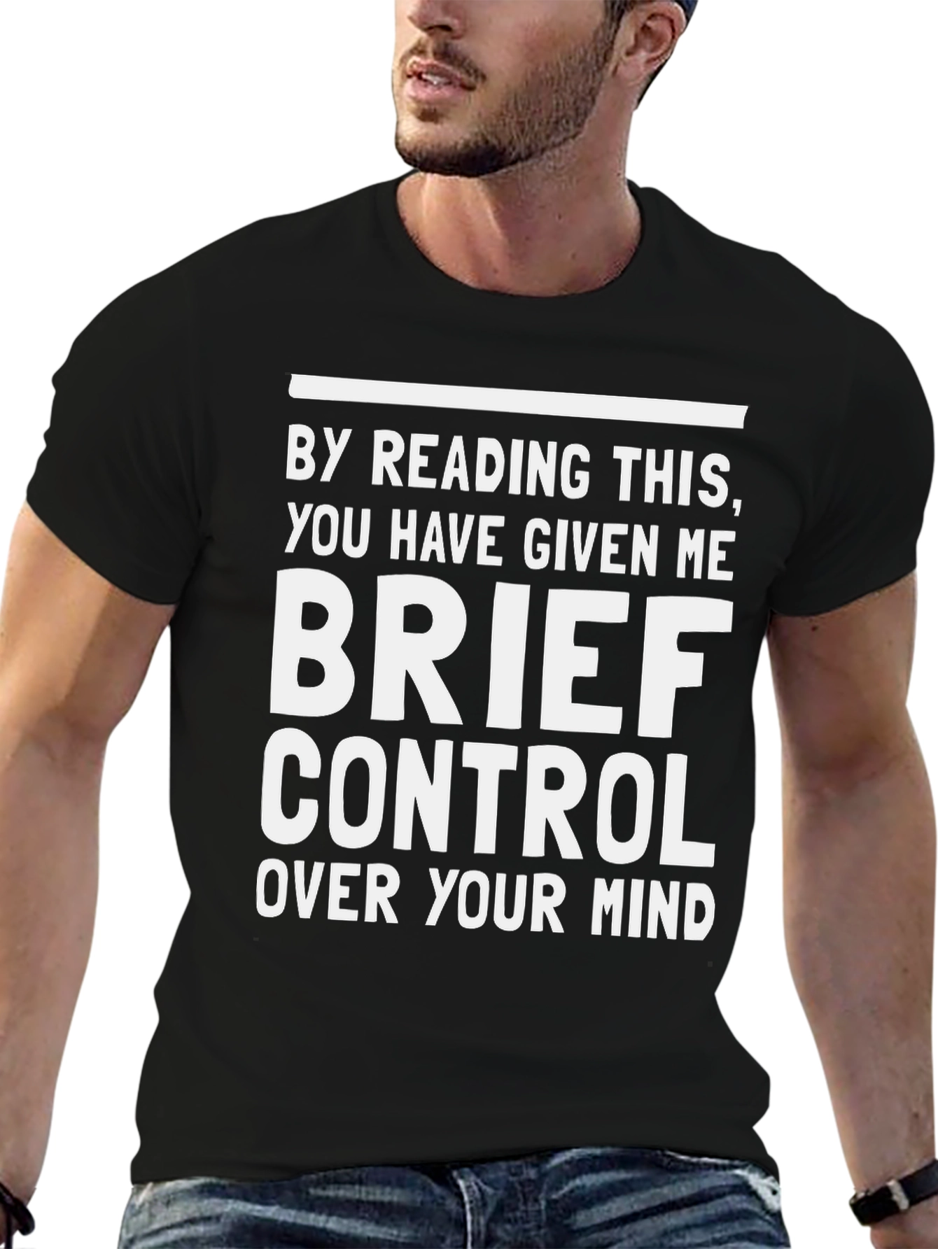 Funny Mind Control Graphic Tee