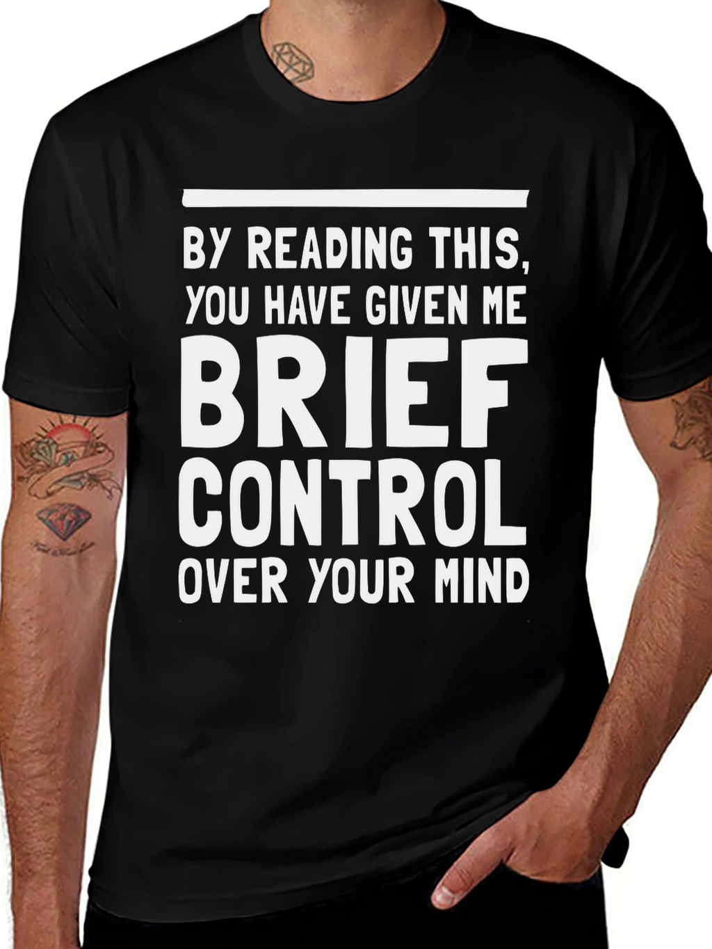 Funny Mind Control Graphic Tee