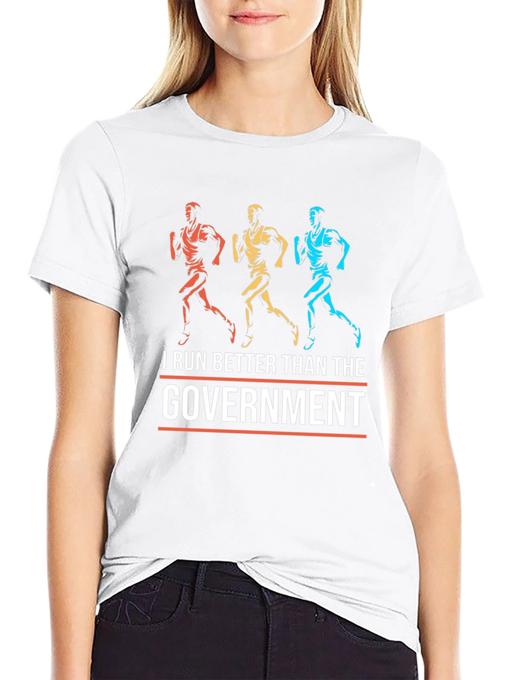 I Run Better Than the Government Graphic Tee