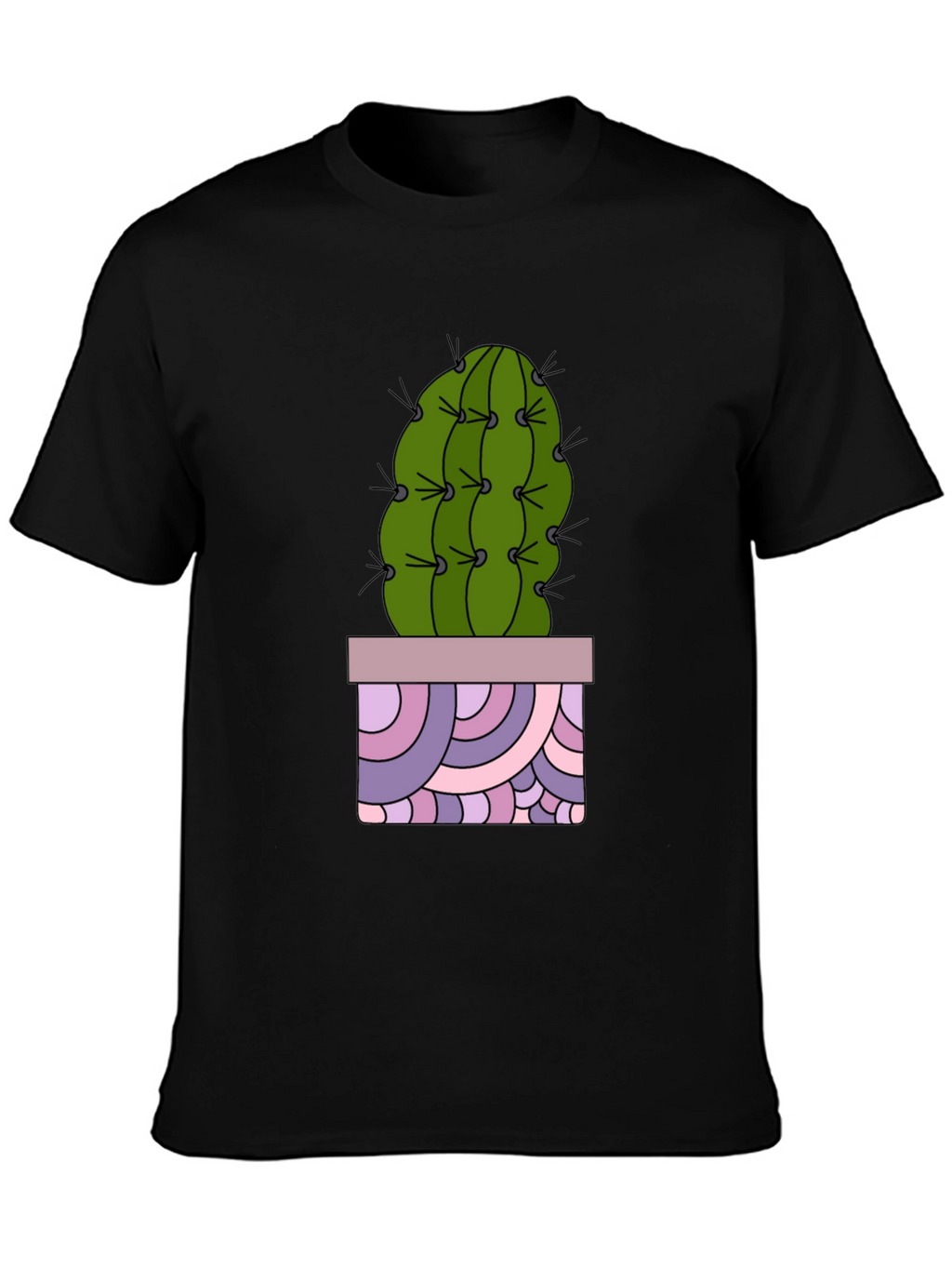 Cactus T-Shirt - Unique Potted Design