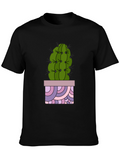 Cactus T-Shirt - Unique Potted Design