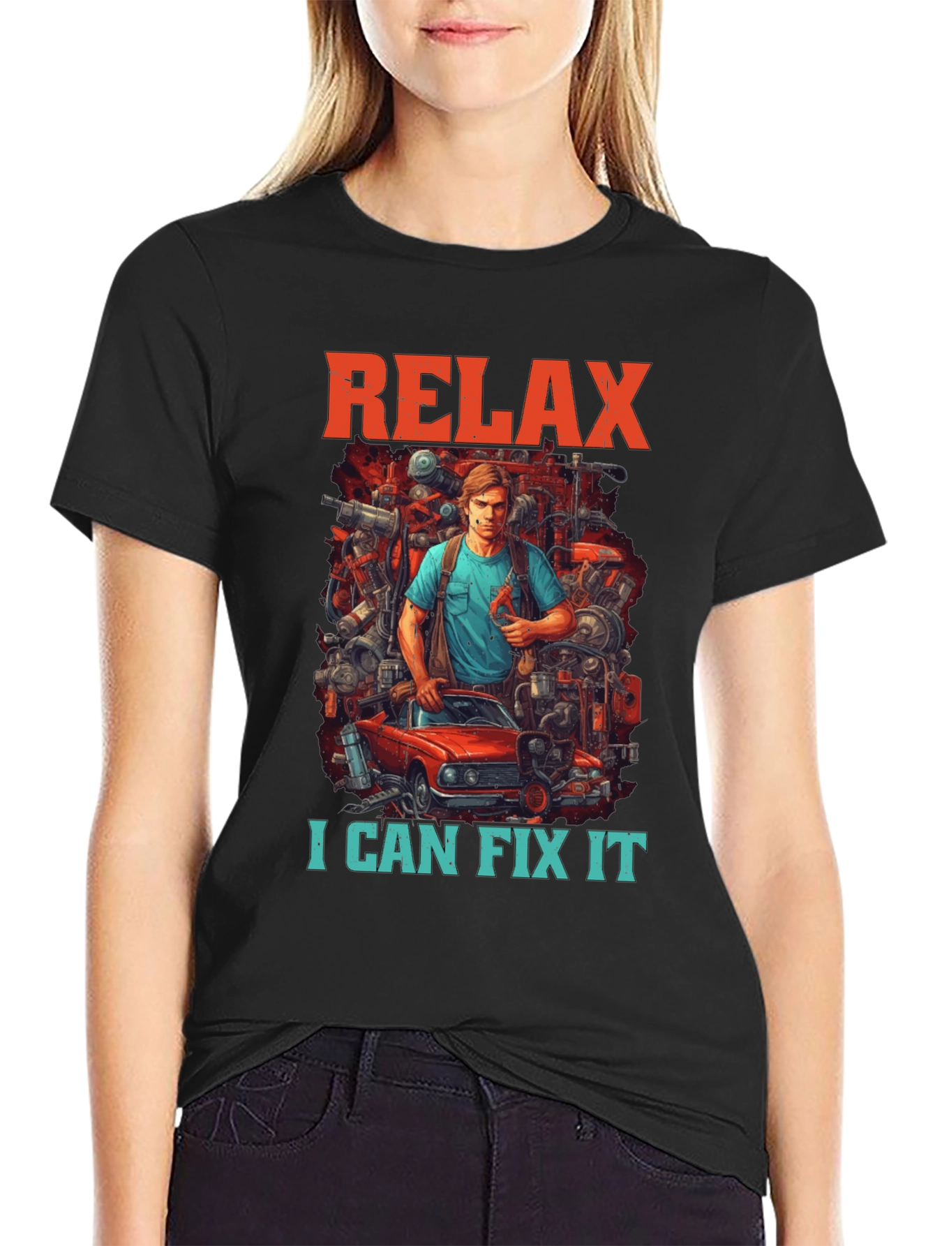 Relax I Can Fix It Graphic T-Shirt