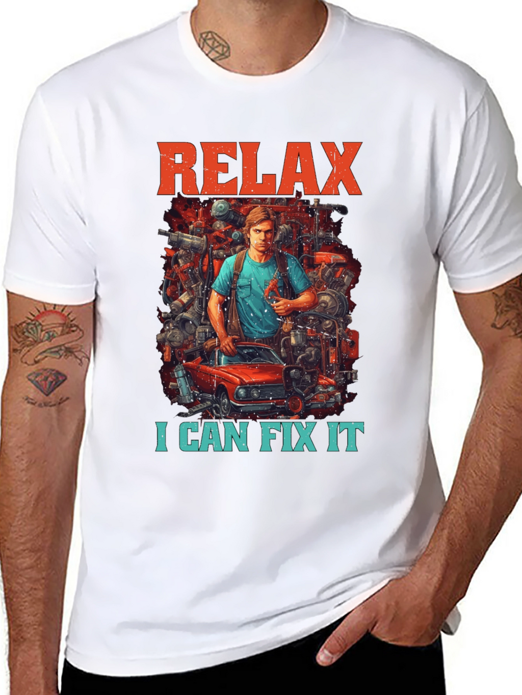 Relax I Can Fix It Graphic T-Shirt
