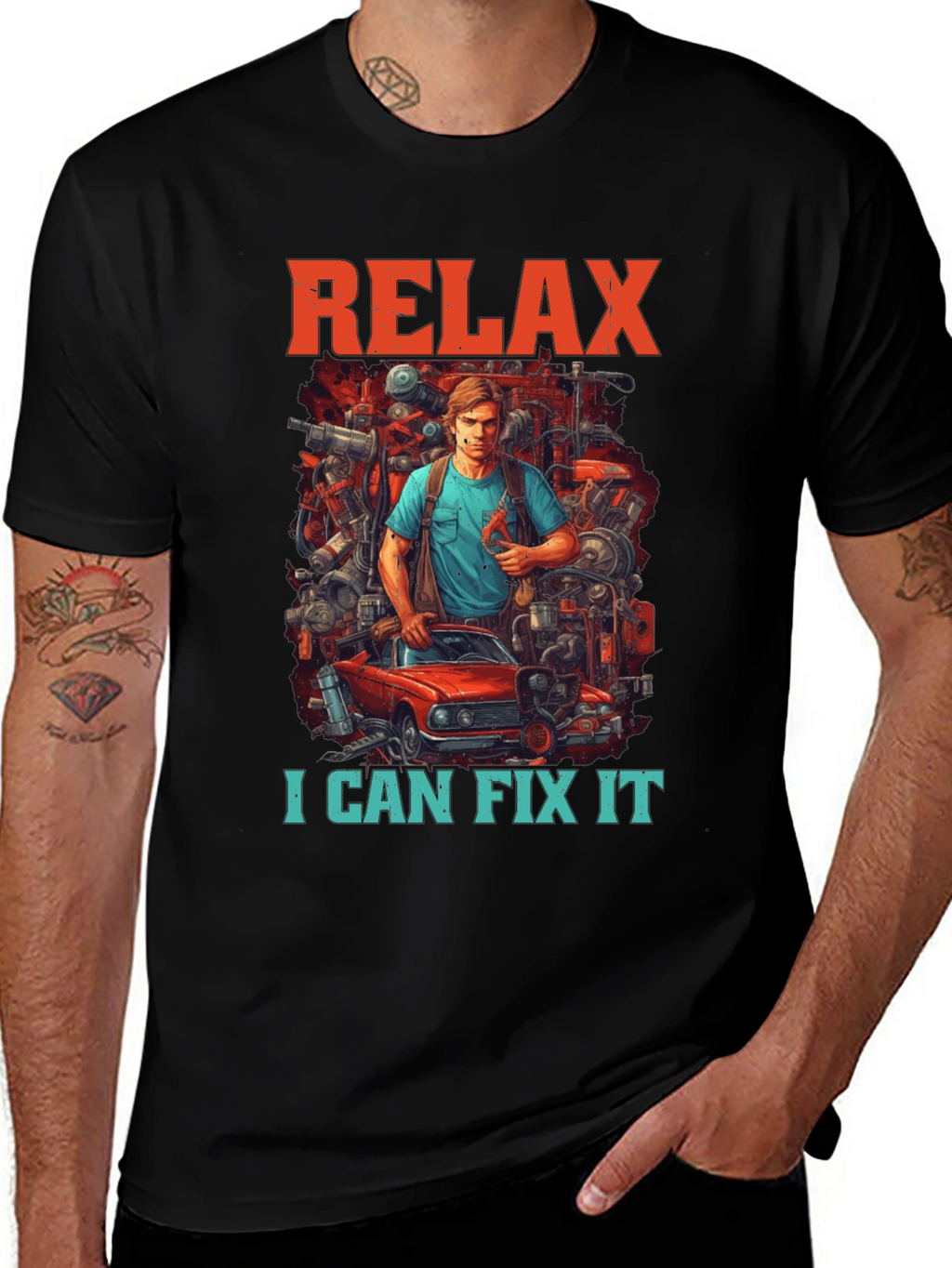 Relax I Can Fix It Graphic T-Shirt