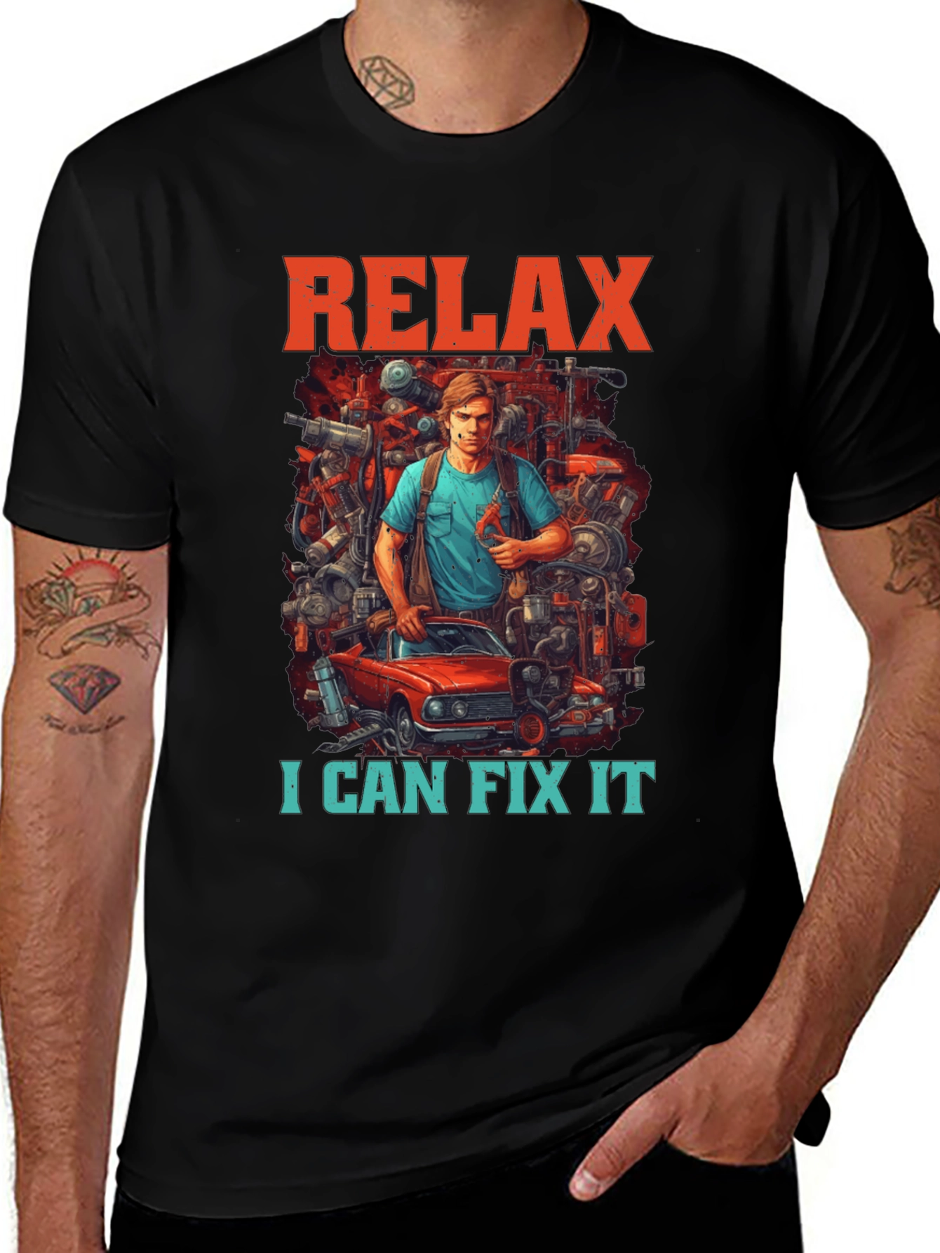 Relax I Can Fix It Graphic T-Shirt