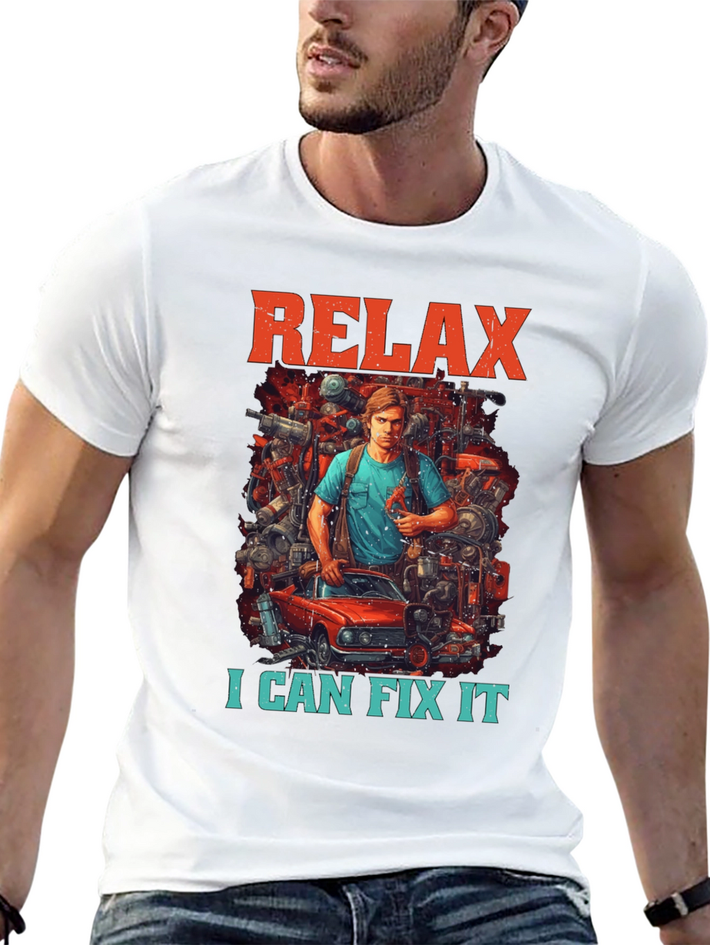 Relax I Can Fix It Graphic T-Shirt
