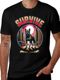 Survive Zombie Dog T-Shirt
