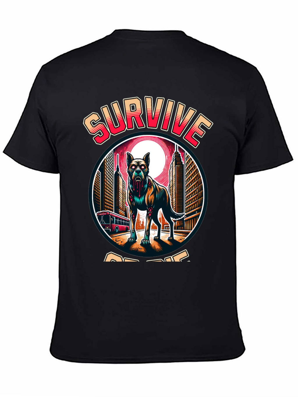 Survive Zombie Dog T-Shirt