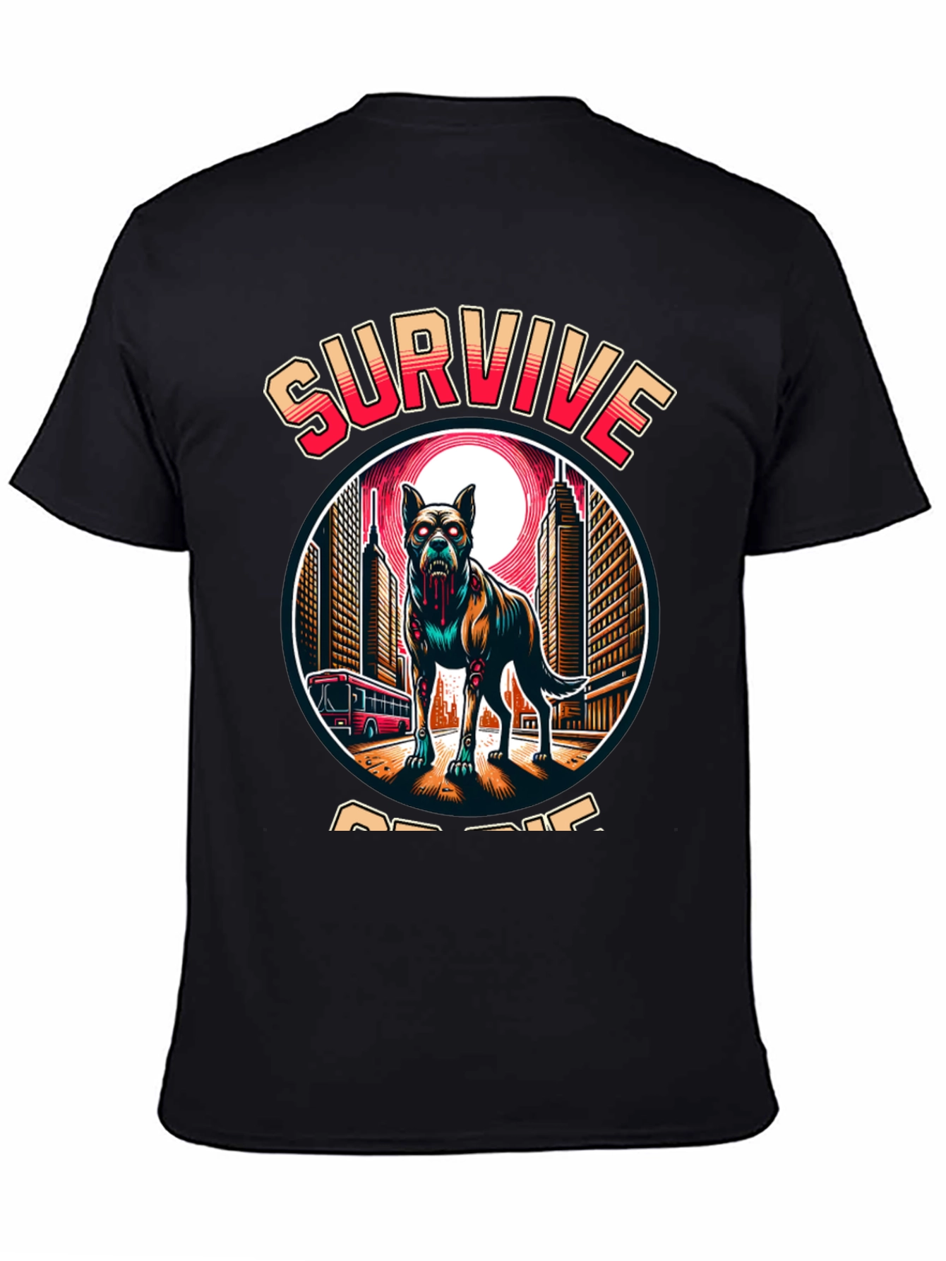 Survive Zombie Dog T-Shirt