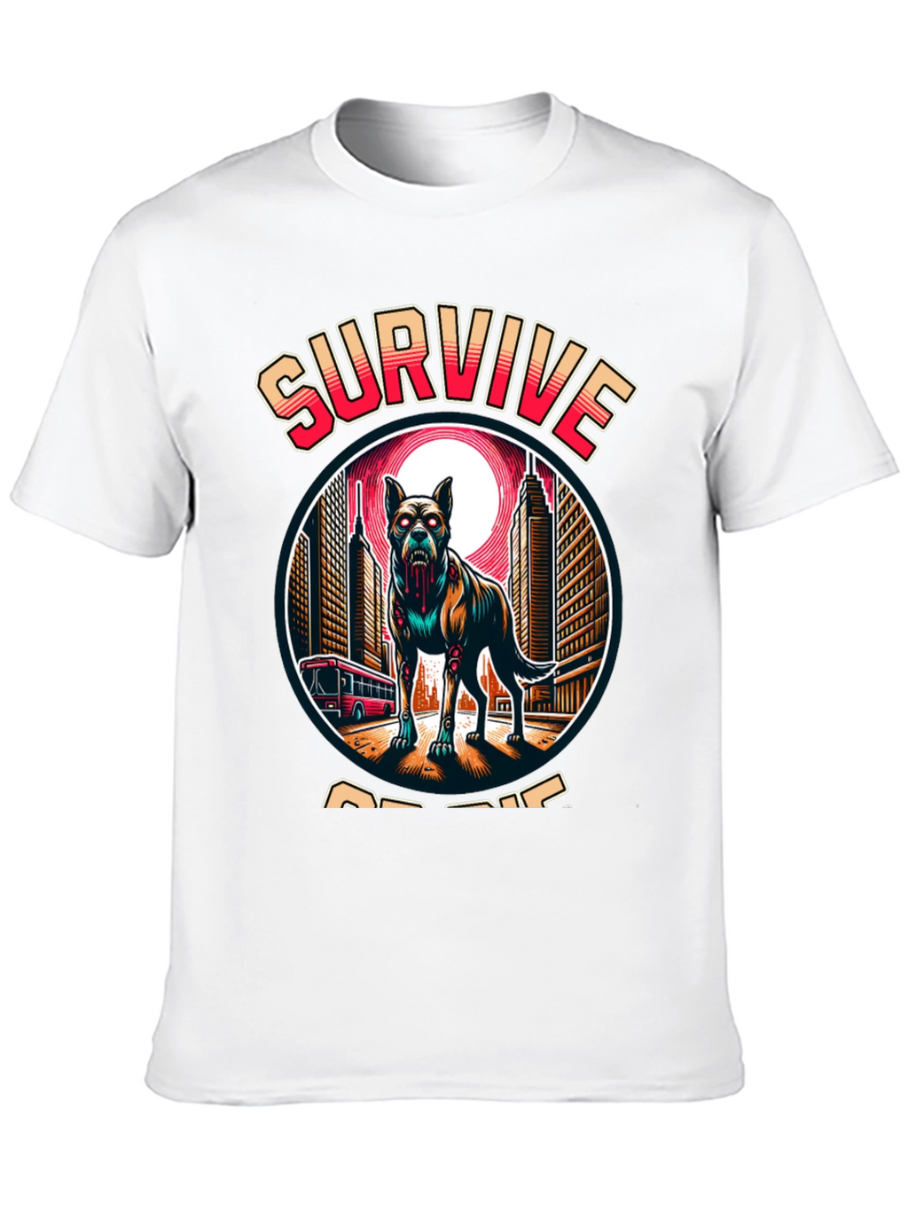 Survive Zombie Dog T-Shirt