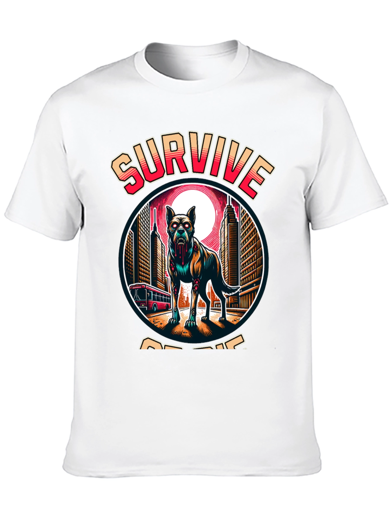Survive Zombie Dog T-Shirt