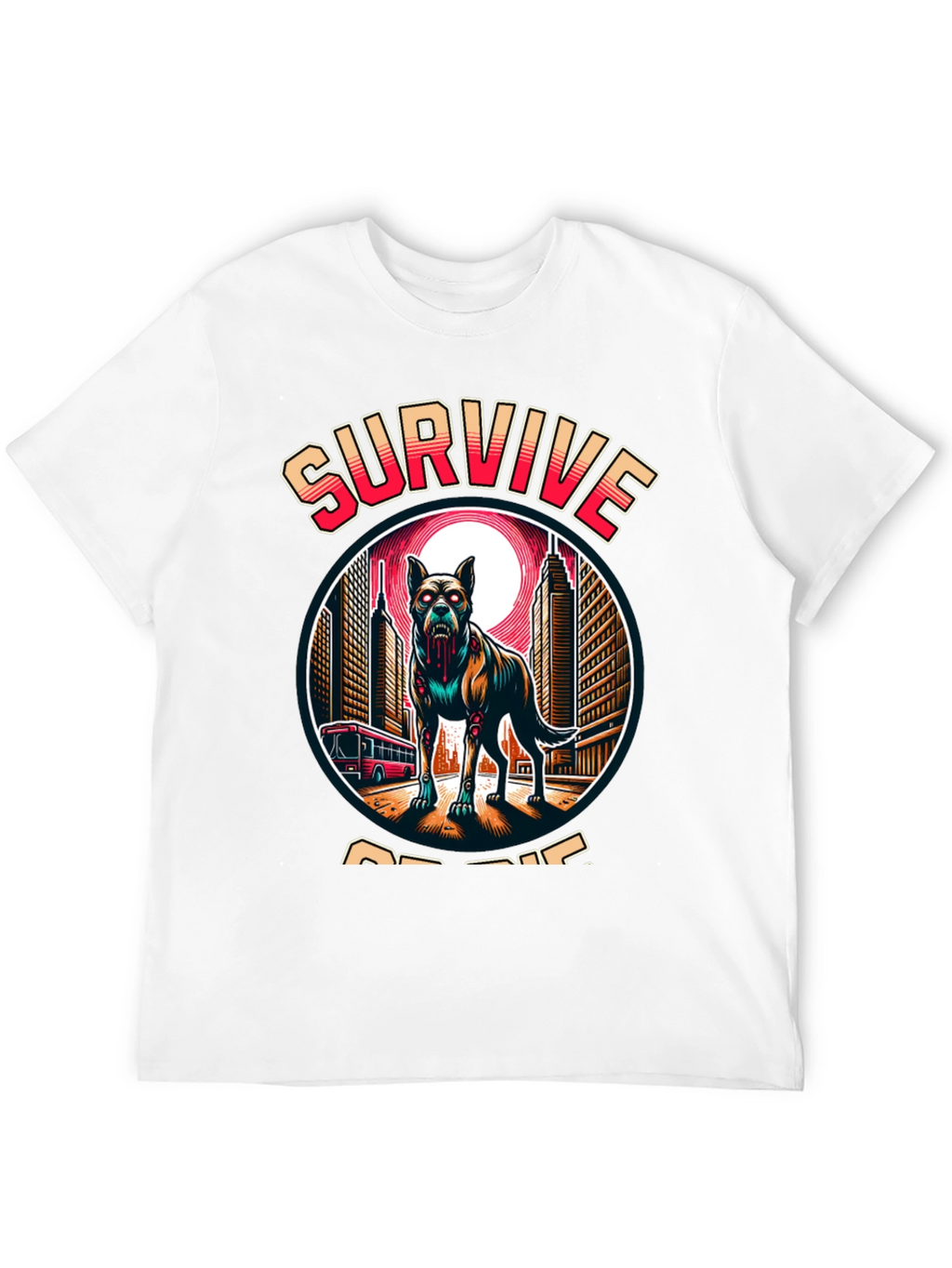 Survive Zombie Dog T-Shirt