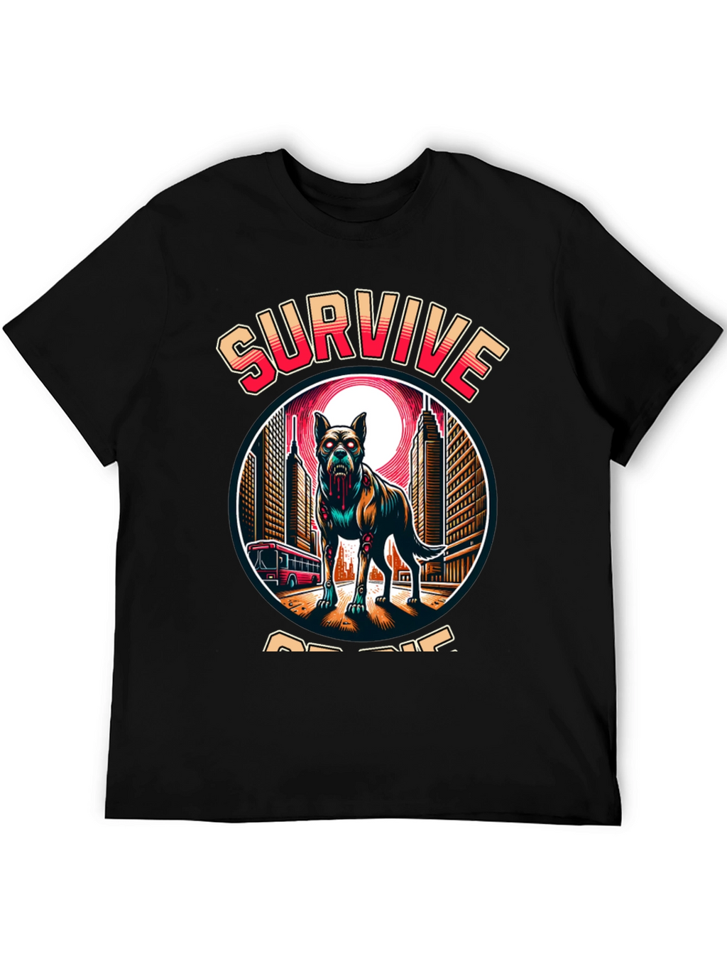 Survive Zombie Dog T-Shirt