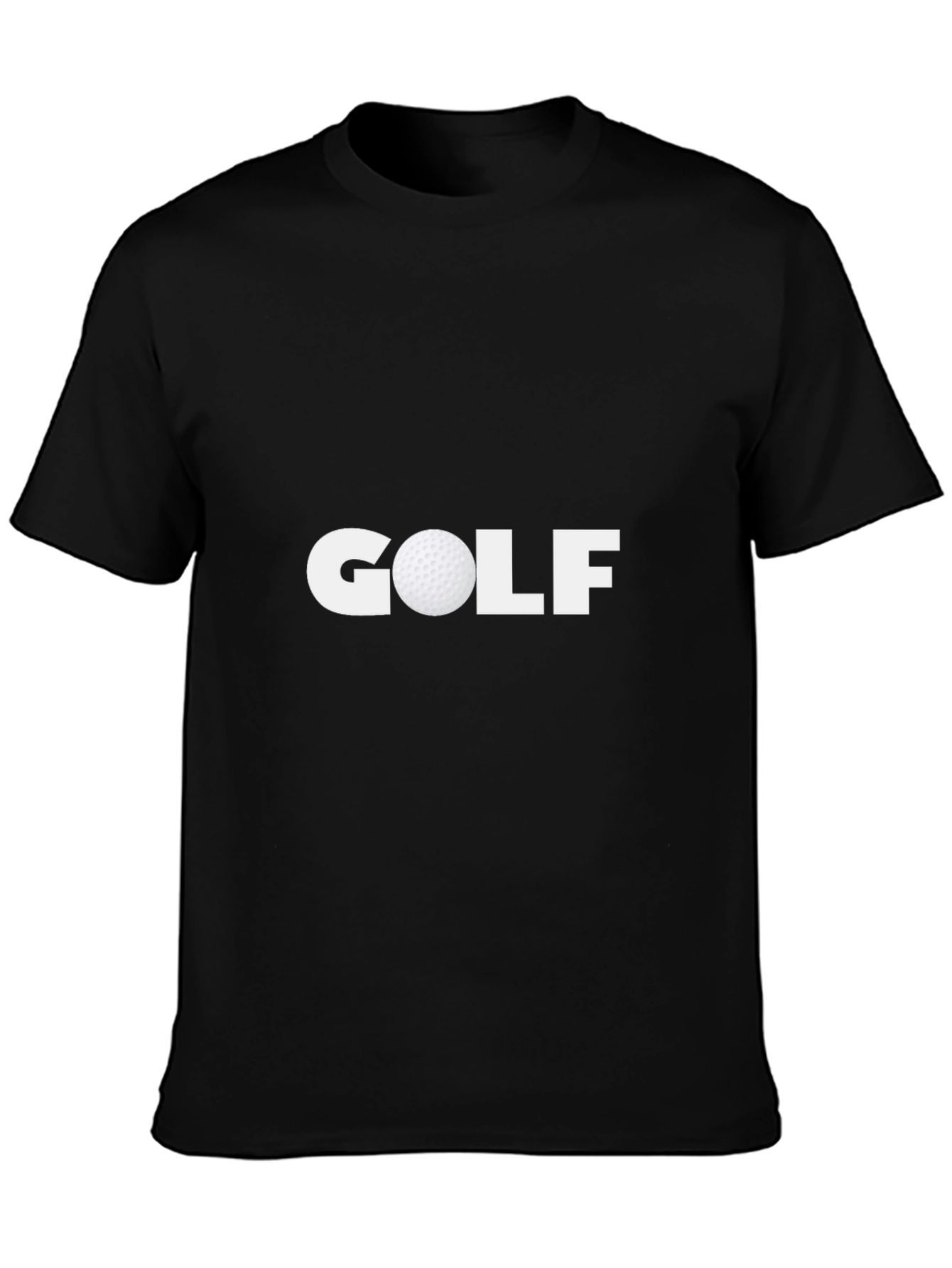 Golf Graphic Tee - Classic Black T-Shirt
