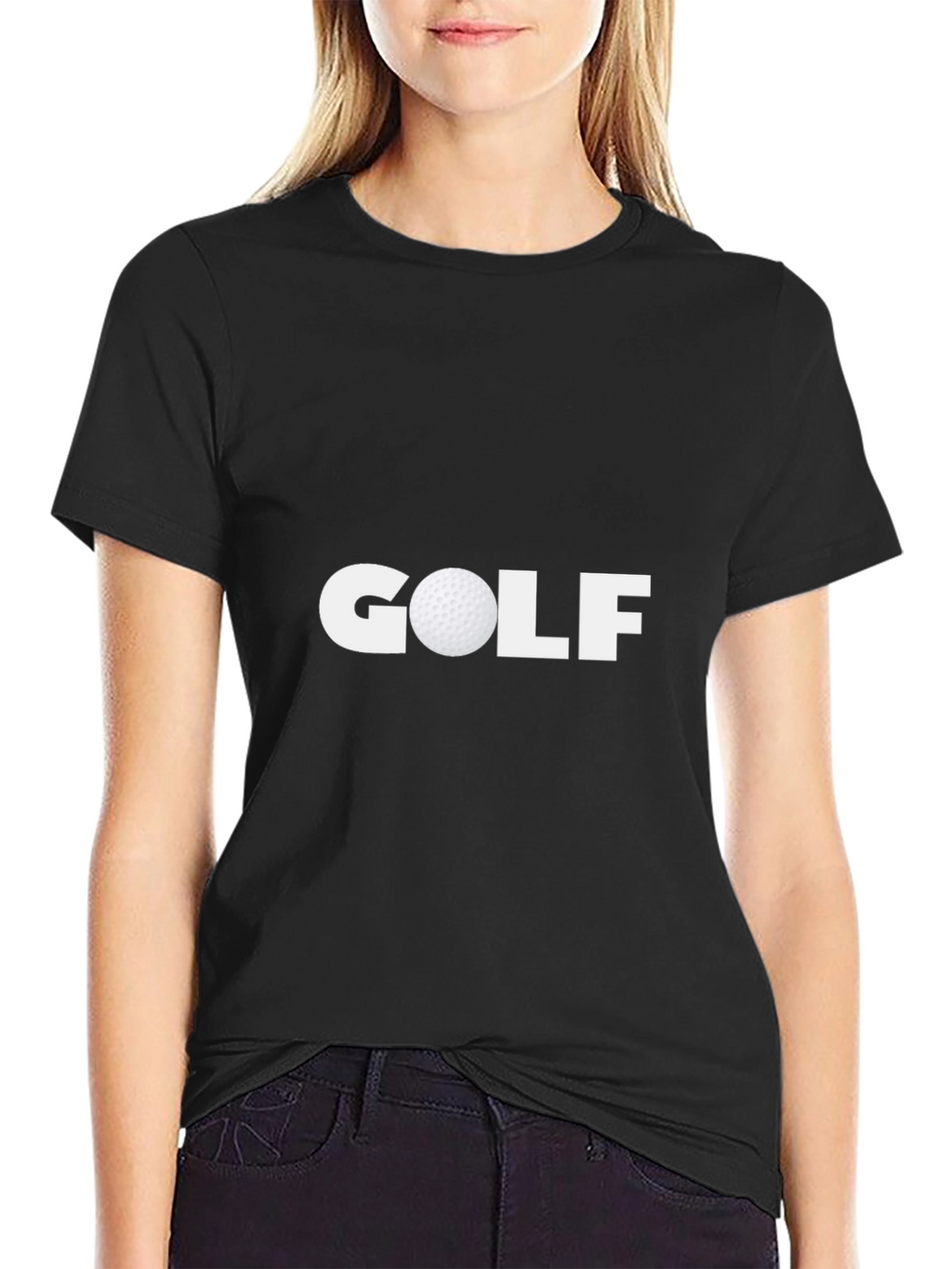Golf Graphic Tee - Classic Black T-Shirt