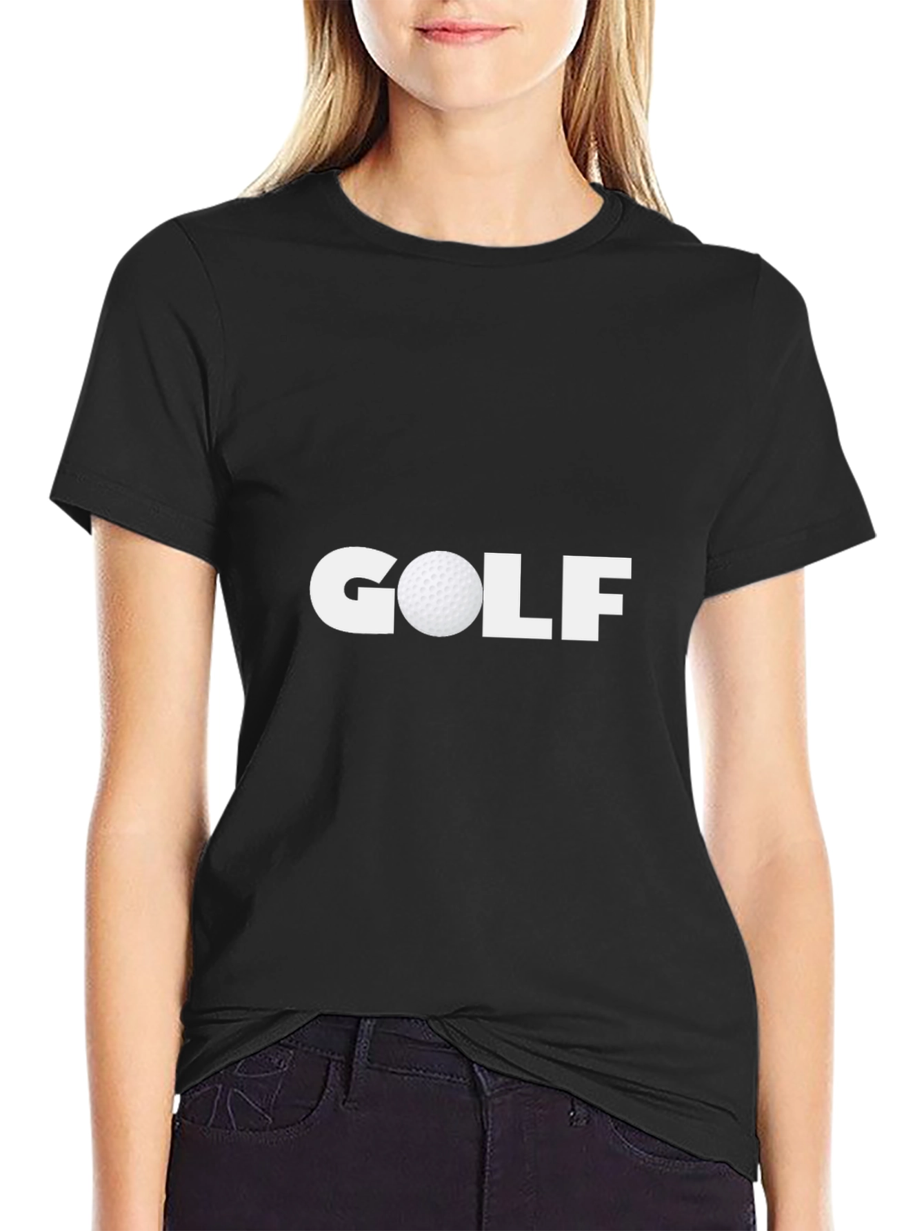 Golf Graphic Tee - Classic Black T-Shirt