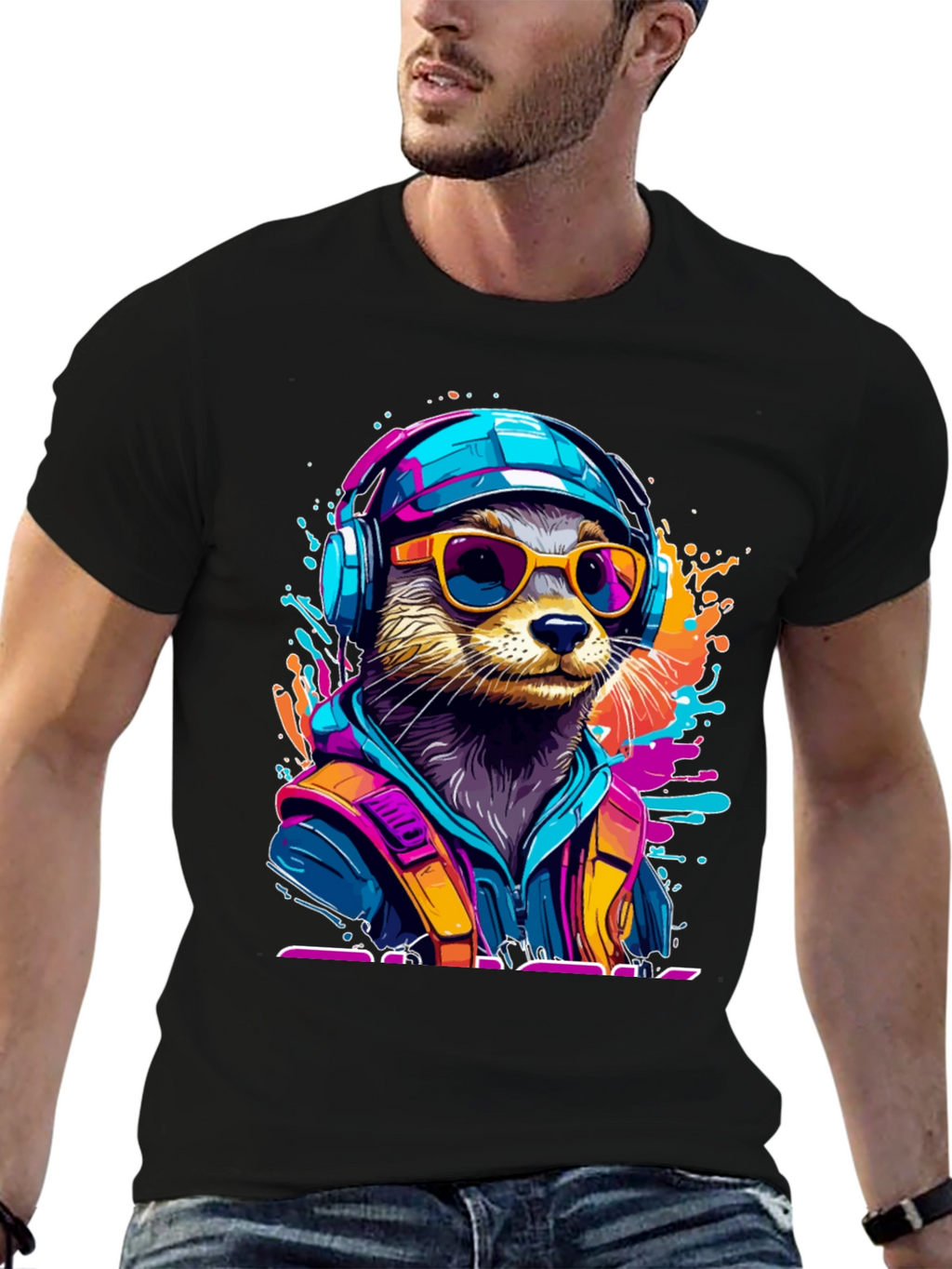 Cool Otter Graphic Tee