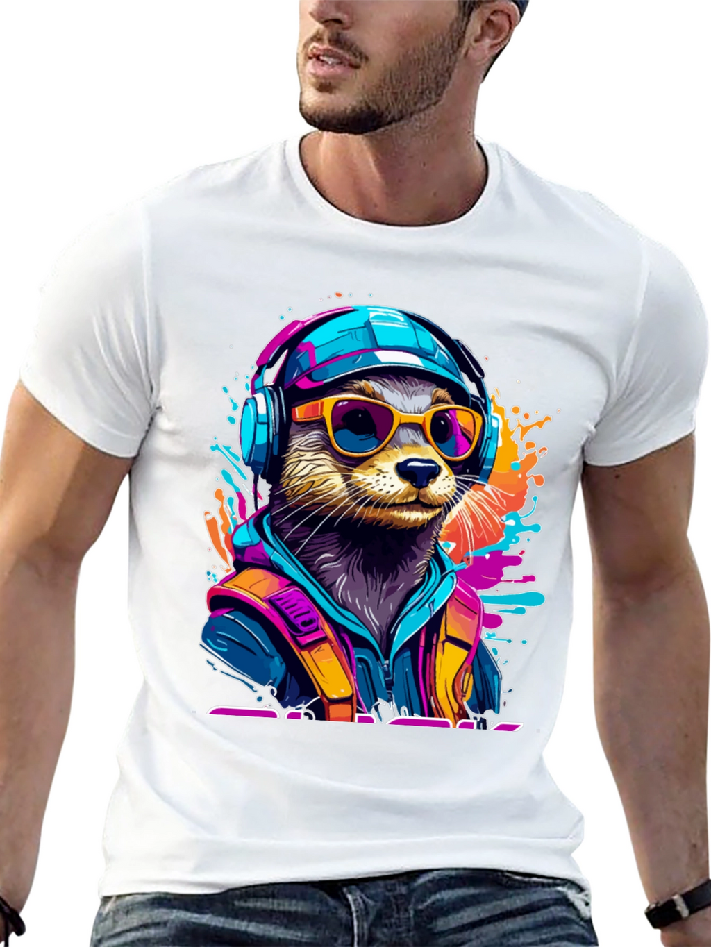 Cool Otter Graphic Tee