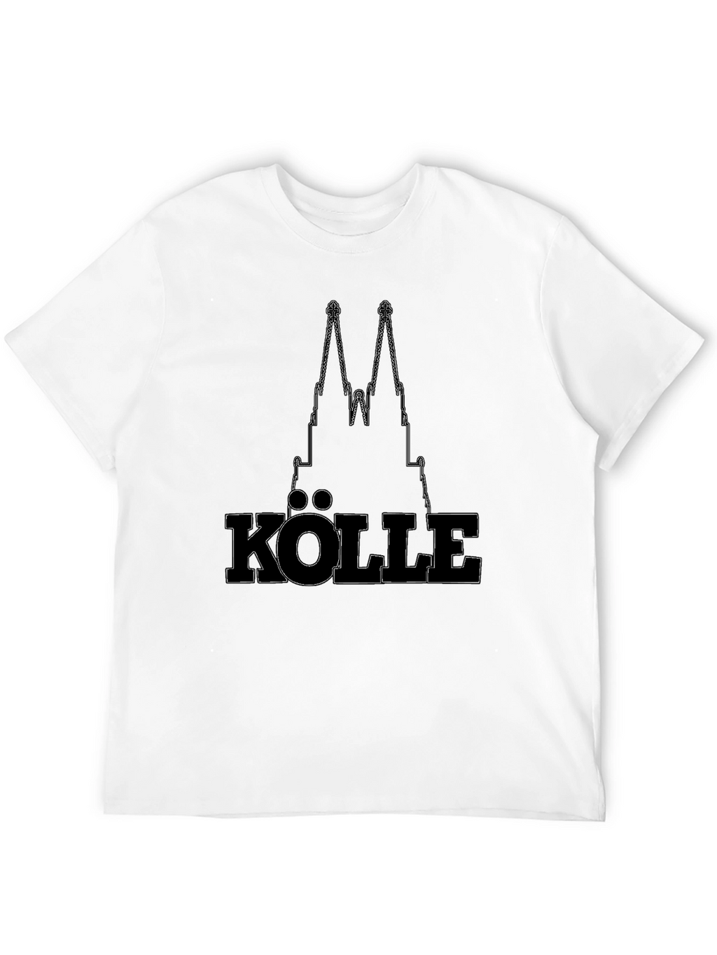 Köln Cathedral T-Shirt - Black